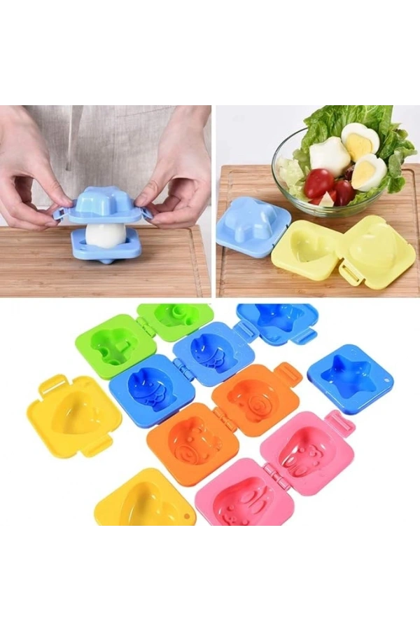 Bidebuvar Suşi Ve Haşlanmış Yumurta Kalıbı 3 Adet