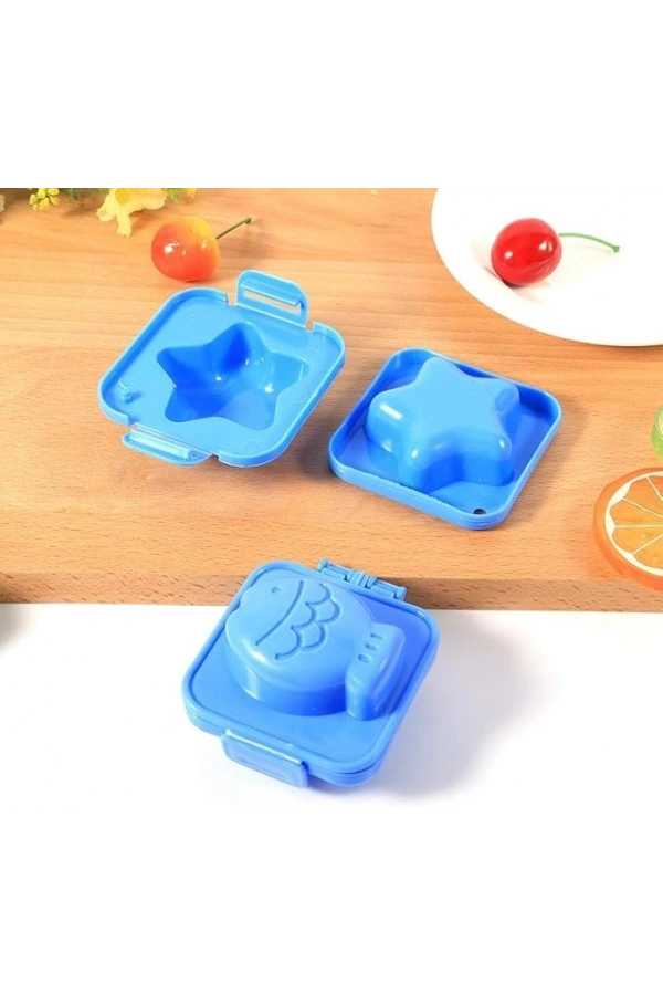 Bidebuvar Suşi Ve Haşlanmış Yumurta Kalıbı 3 Adet