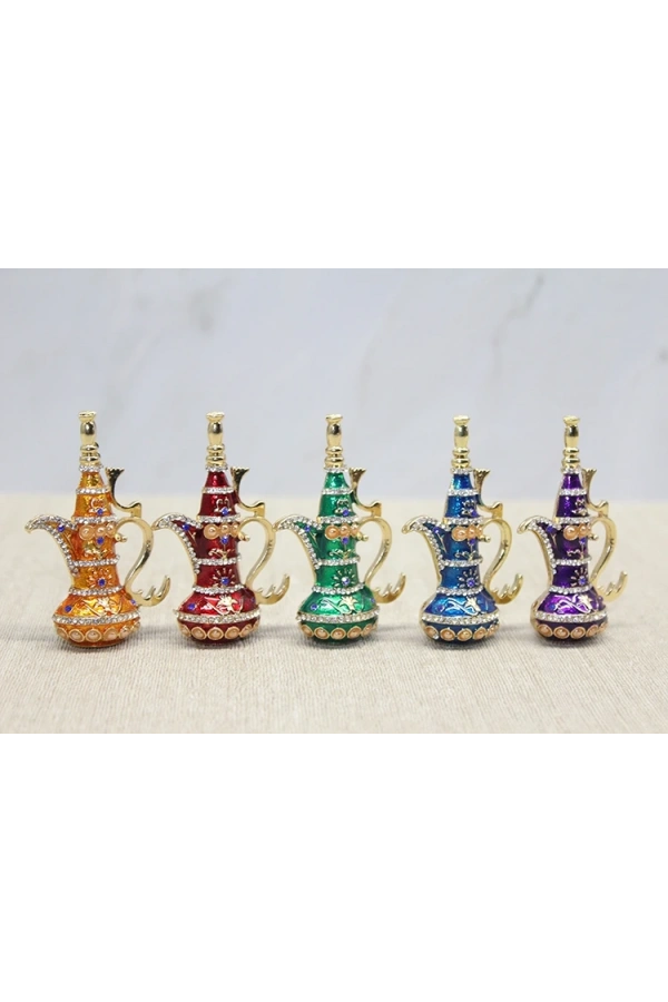 Bidebuvar Swarovski Taşlı Minik Figür - Mini İbrik Model 2