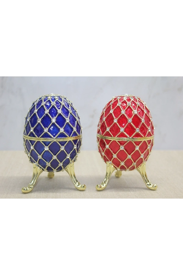 Bidebuvar Swarovski Taşlı Yumurta - Model 10