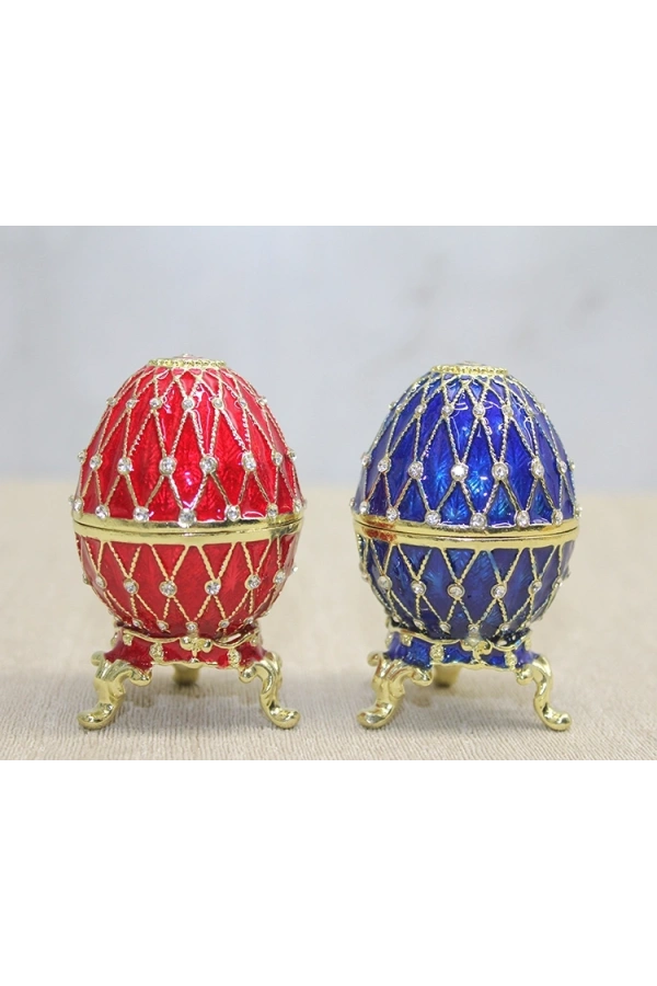 Bidebuvar Swarovski Taşlı Yumurta - Model 3