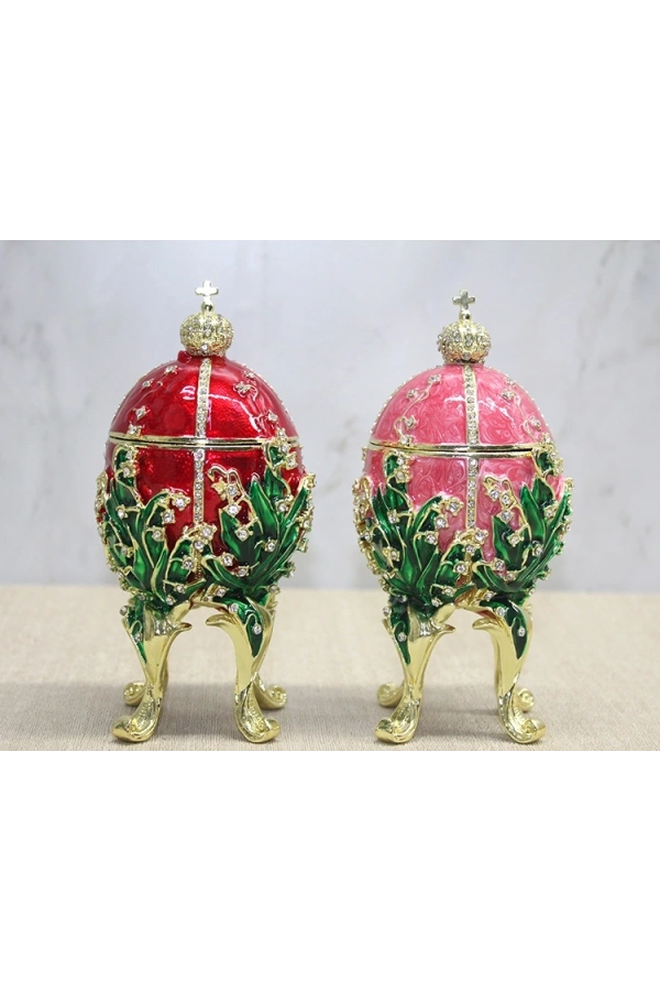 Bidebuvar Swarovski Taşlı Yumurta - Model 6