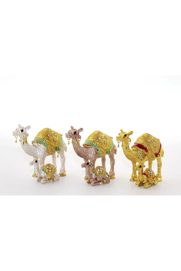 Bidebuvar Swarovski Yavrulu Deve Model 2