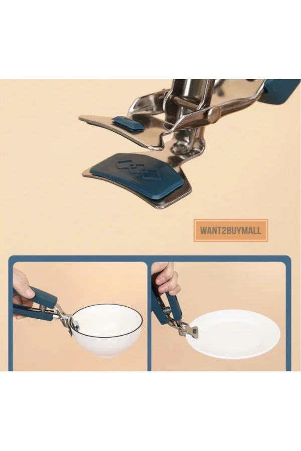 Bidebuvar Tabak Tepsi Kelepçesi Yanma Önleyici