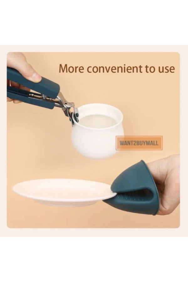 Bidebuvar Tabak Tepsi Kelepçesi Yanma Önleyici