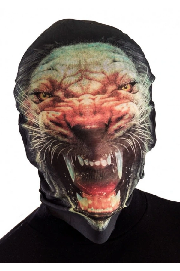 Bidebuvar Tam Geçmeli Streç Aslan Maskesi Model 3