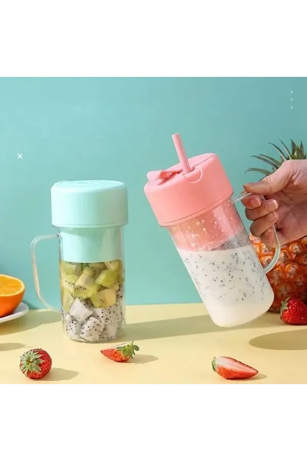 Bidebuvar Taşınabilir Pipetli Bardak Blender