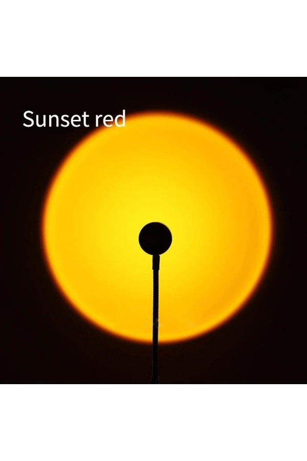 Bidebuvar Taşınabilir USB Sunset Gün Batımı Ambiyans Işığı Lamba