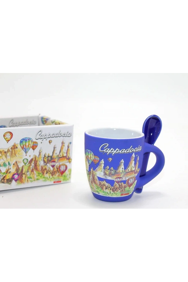 Bidebuvar Tekli Yöresel Kahve Fincanı Model 1