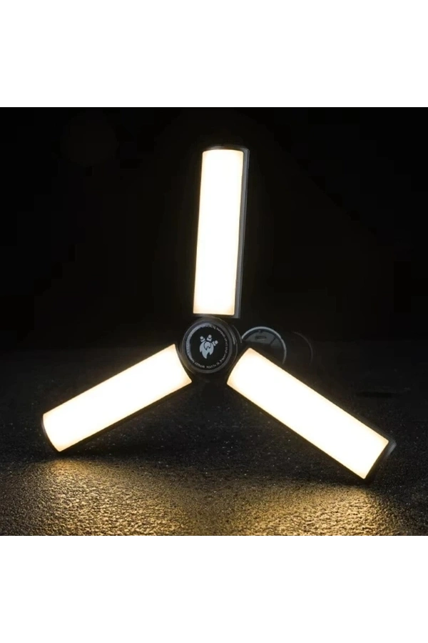 Bidebuvar Teleskopik Şarj Edilebilir Çadır Kamp Işığı