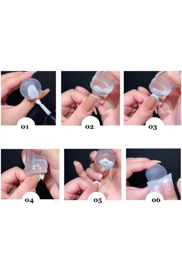 Bidebuvar Tırnak Süs Damgası French Stamper