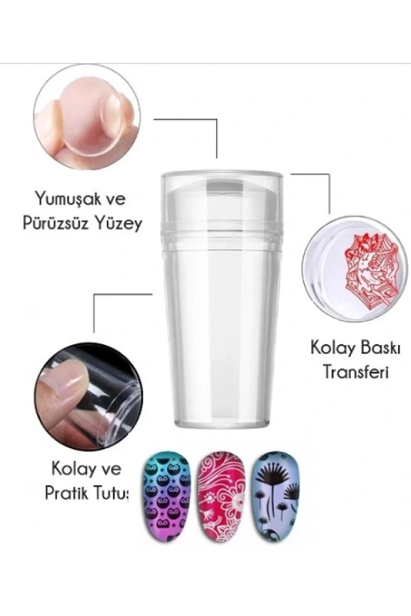 Bidebuvar Tırnak Süs Damgası French Stamper