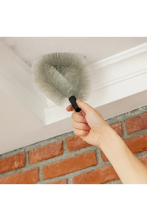 Bidebuvar Toz Tüy Örümcek Ağı Alma Fırçası