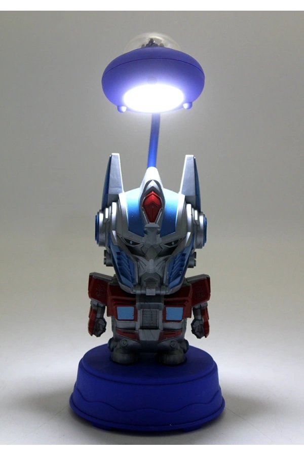 Bidebuvar Transformers Masa Üstü Lamba USB Şarjlı Optimus Prime Model