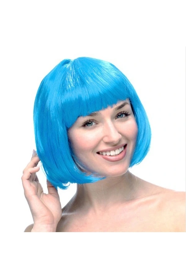 Bidebuvar Turkuaz Peruk Saç