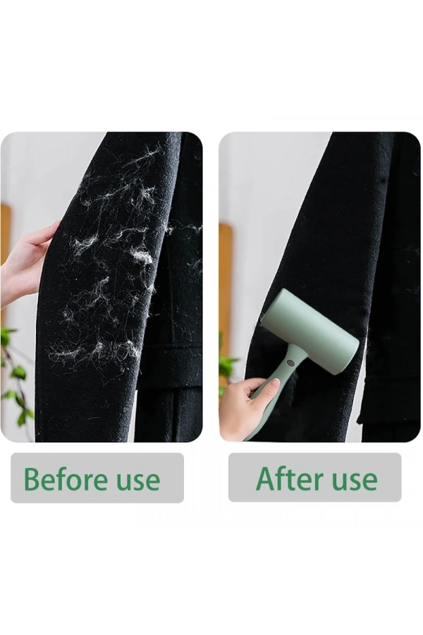 Bidebuvar Tüy Toplama Rulosu - Kapaklı - Ergonomik - Taşınabilir