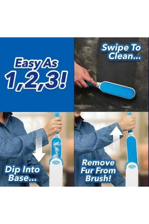 Bidebuvar Tüy Toz Temizleme Fırça Seti