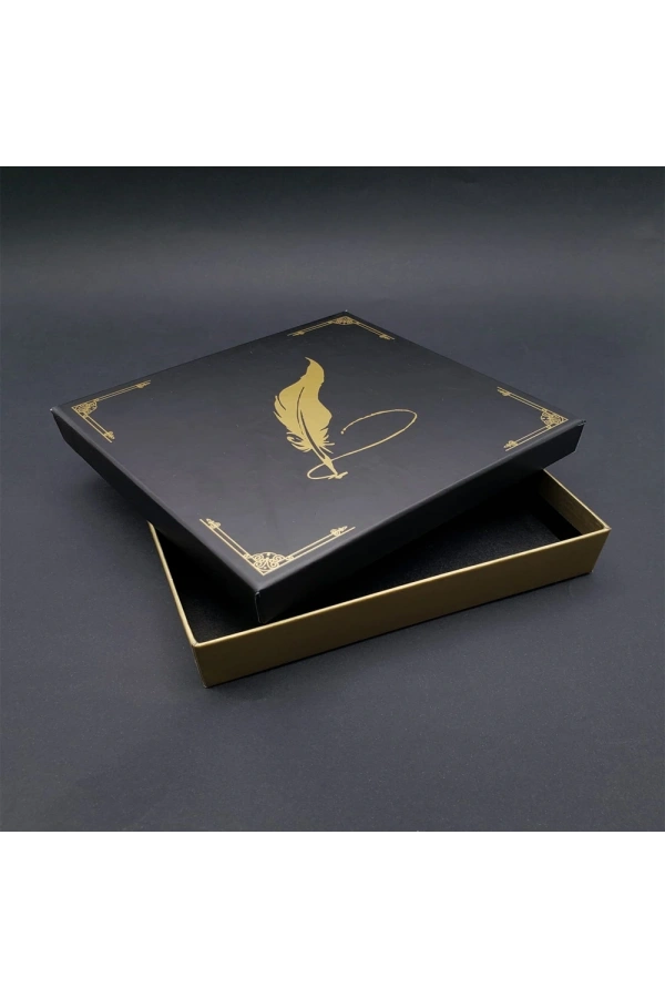 Bidebuvar Tüylü Kalem Tasarımlı Hediye Kutusu