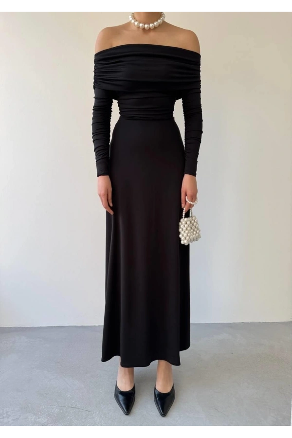 Bidebuvar Uras Straplez Elbise