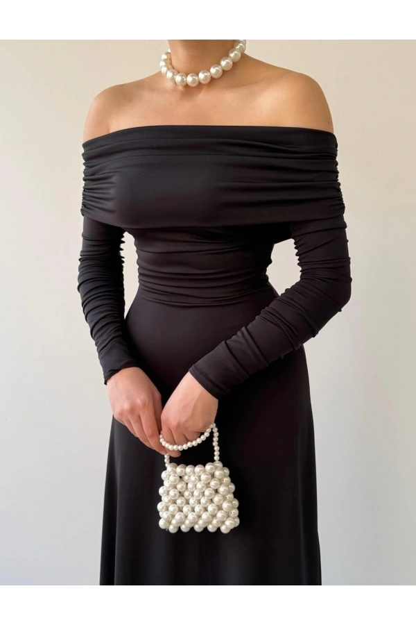 Bidebuvar Uras Straplez Elbise