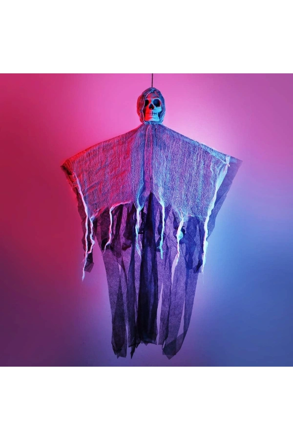 Bidebuvar Ürpertici Kuru Kafa Hayalet Saçaklı Dekor