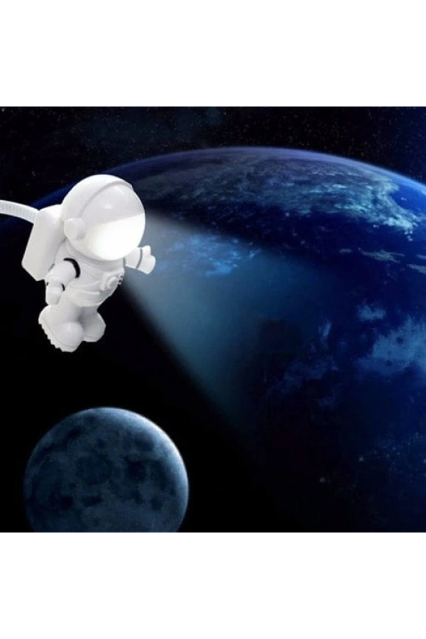 Bidebuvar Usb Astronot Lamba
