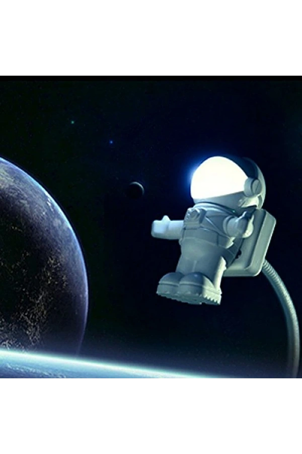 Bidebuvar Usb Astronot Lamba