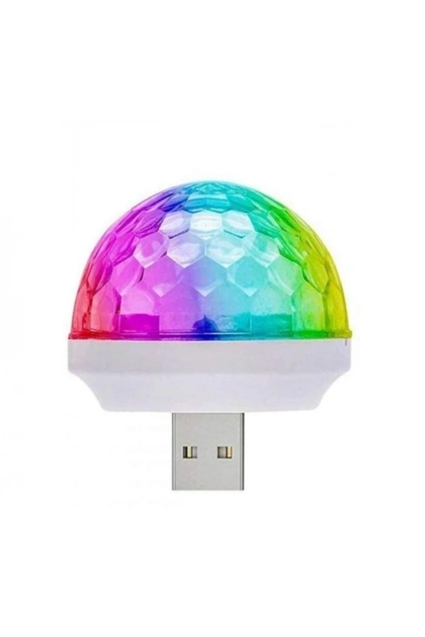 Bidebuvar Usb Girişli Sese Duyarlı Disko Topu