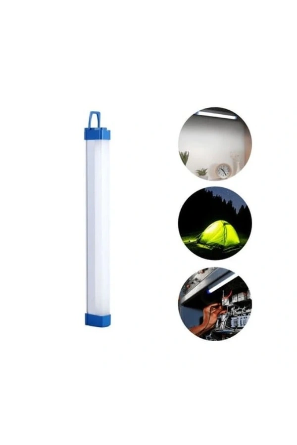 Bidebuvar USB Şarjlı LED Aydınlatma Işıldak 3 Farklı Işık Modu