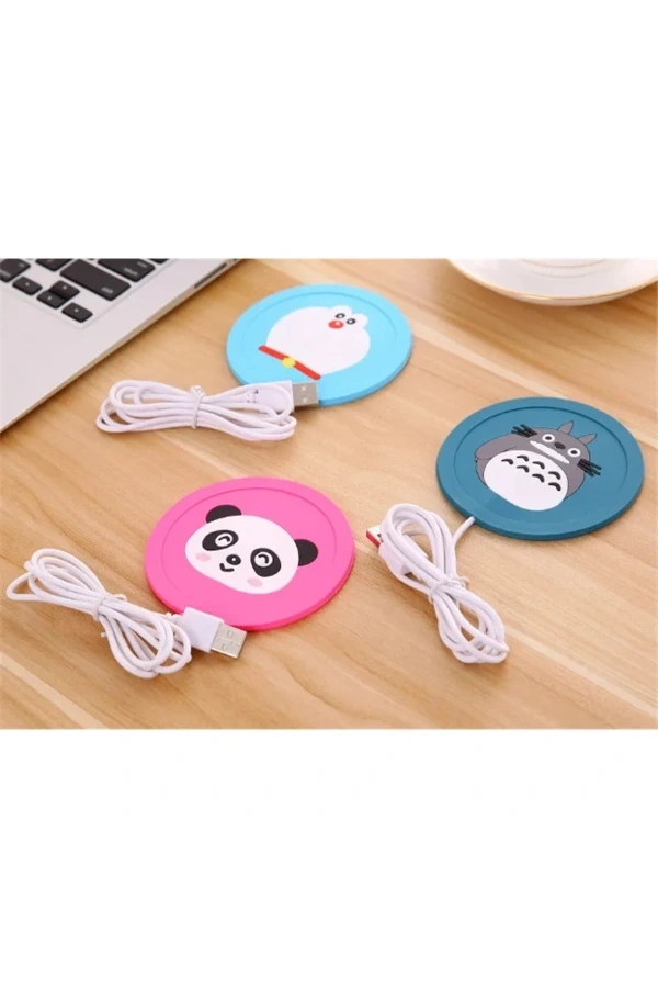 Bidebuvar USB Silikon Bardak Altı Isıtıcı