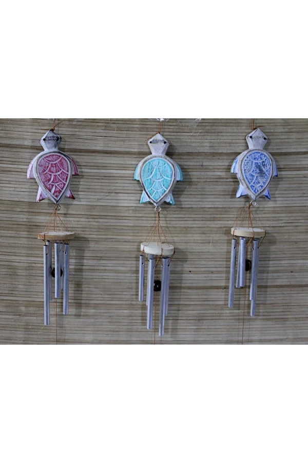 Bidebuvar Üstü Ahşap Metal Çan Model 1