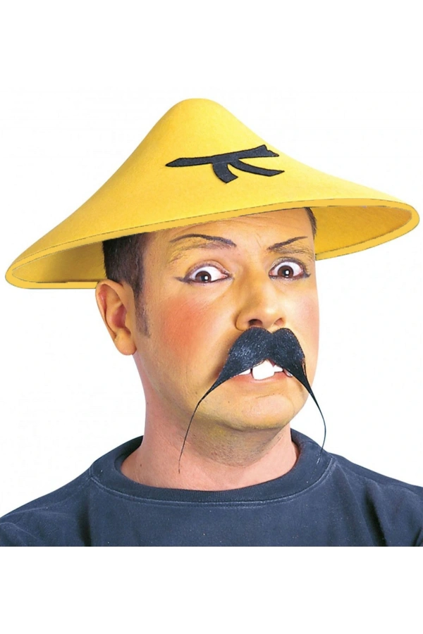 Bidebuvar Uzak Doğu Asyalı Şapkası Sarı Renk