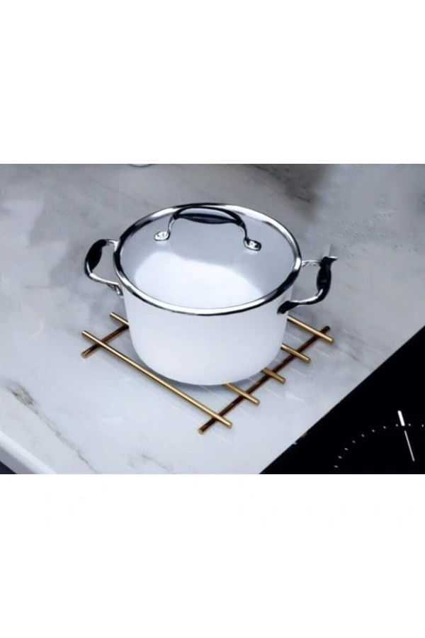 Bidebuvar Yanmaz Paslanmaz Çelik Nihale Gold Renk