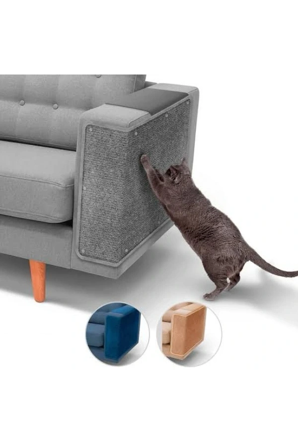 Bidebuvar Yapıştırılabilir Kedi Tırmalama Matı