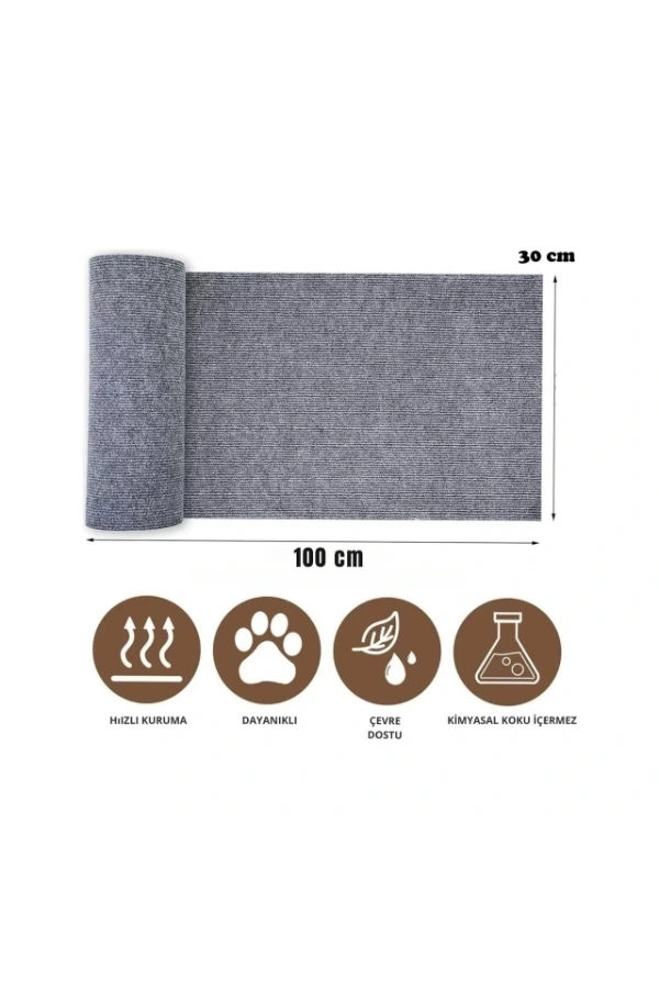 Bidebuvar Yapıştırılabilir Kedi Tırmalama Matı