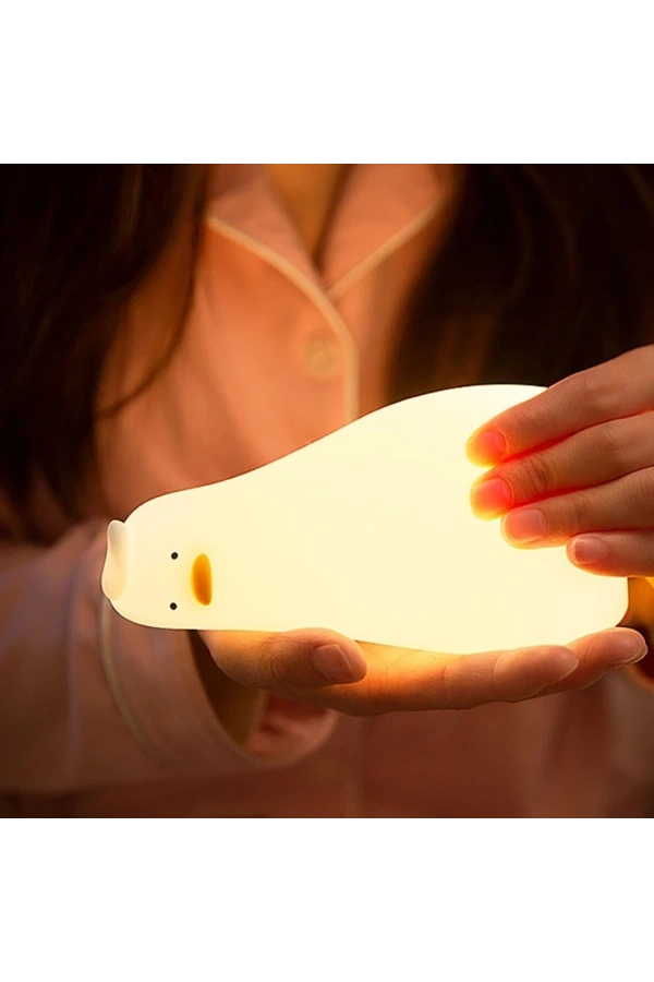 Bidebuvar Yatan Ördek Tasarımlı Gece Lambası