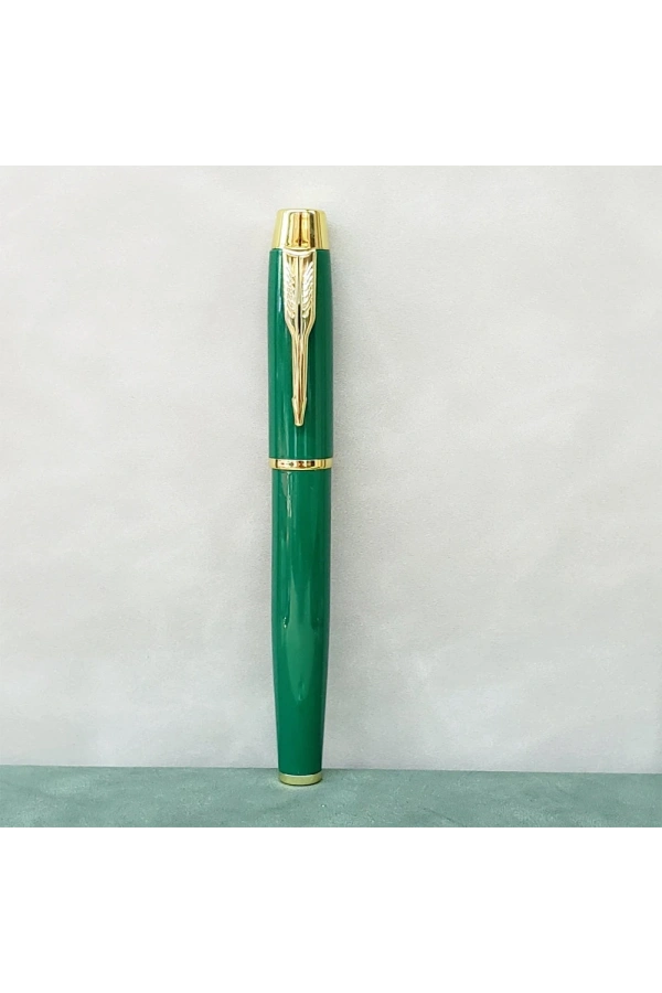 Bidebuvar Yeşil Metal Tükenmez Kalem