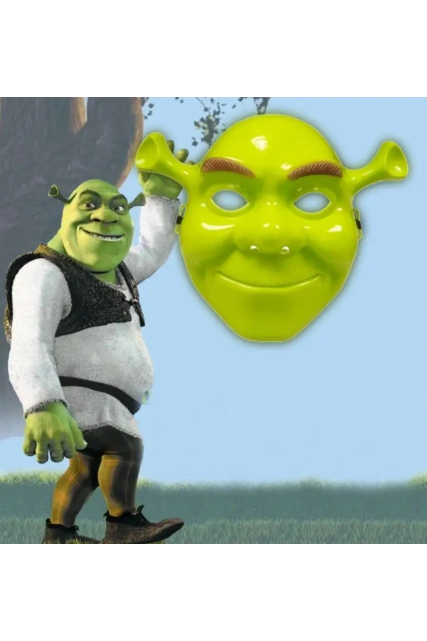 Bidebuvar Yeşil Shrek Maskesi