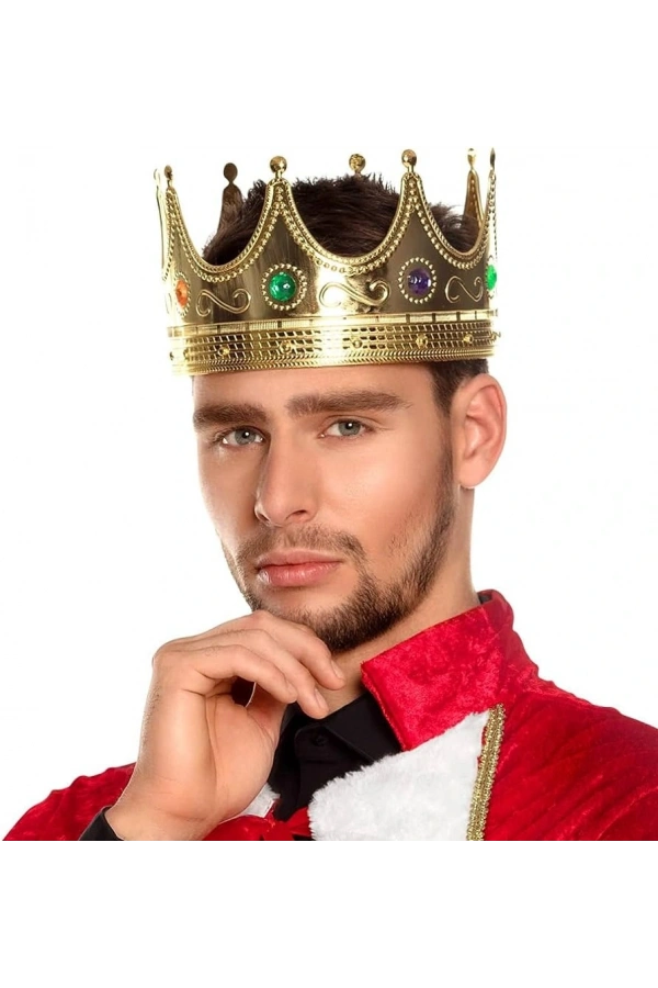 Bidebuvar Yetişkin ve Çocuk Uyumlu Kral Tacı