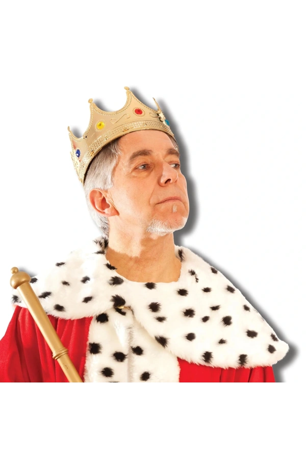 Bidebuvar Yetişkin ve Çocuk Uyumlu Kral Tacı