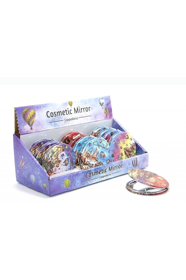 Bidebuvar Yöresel El Aynası Yuvarlak Tasarımlı