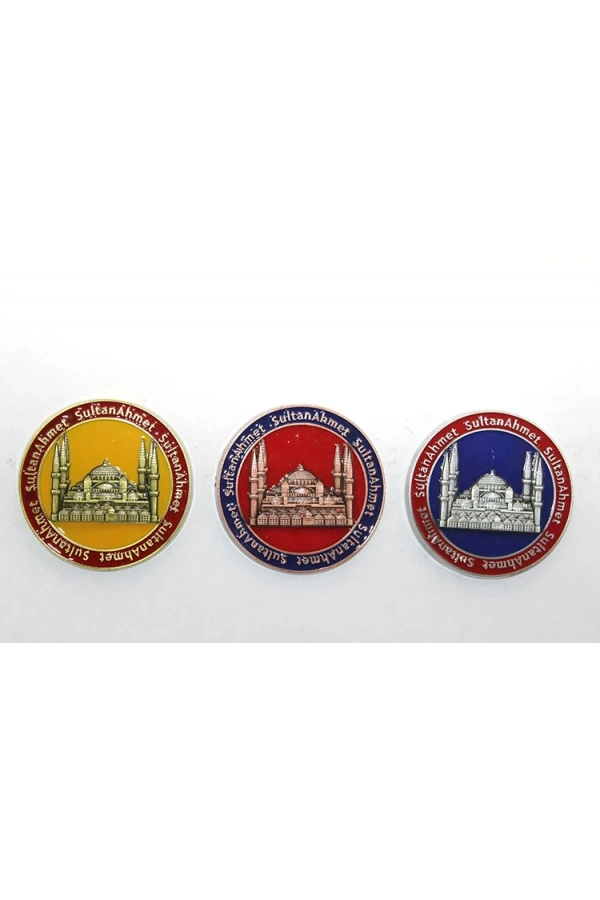 Bidebuvar Yöresel Sultanahmet Magnet Yuvarlak Tasarım