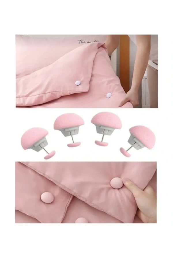 Bidebuvar Yorgan Ve Nevresim Sabitleme Seti 4 Adet