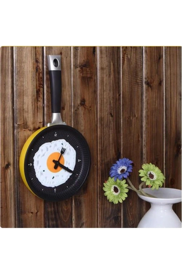 Bidebuvar Yumurta Tavası Mutfak Saati