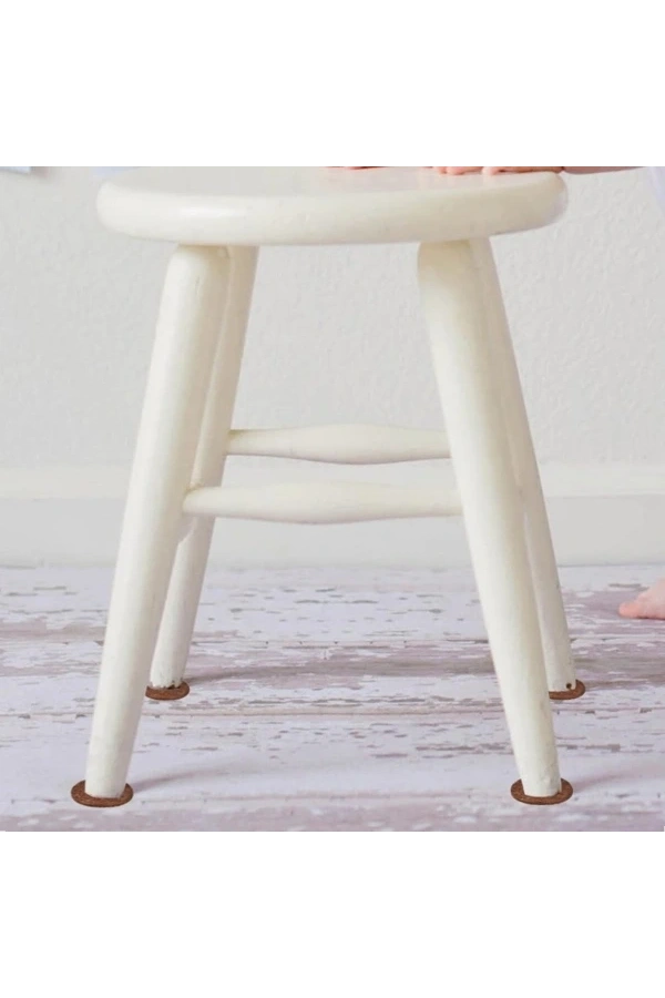 Bidebuvar Yuvarlak Mobilya Koruyucu Keçe 24lü Paket