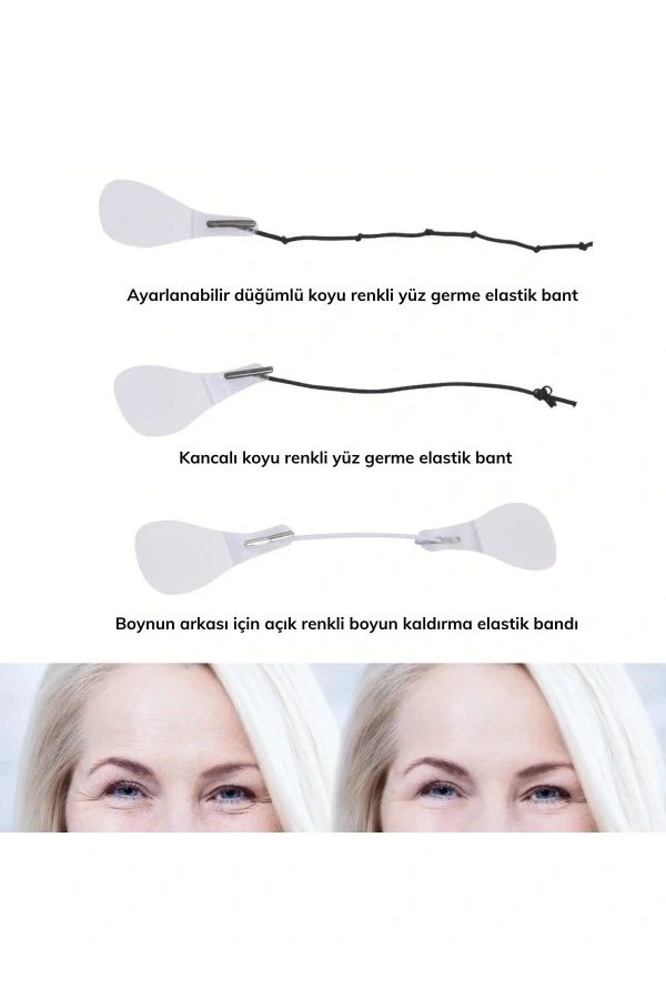 Bidebuvar Yüz Yogası Gerdirme Bandı 40 Adet