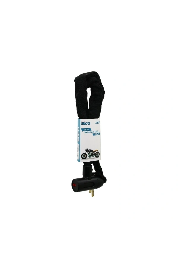 Bidebuvar Zincirli Anahtarlı Motor ve Bisiklet Kilidi 100 cm