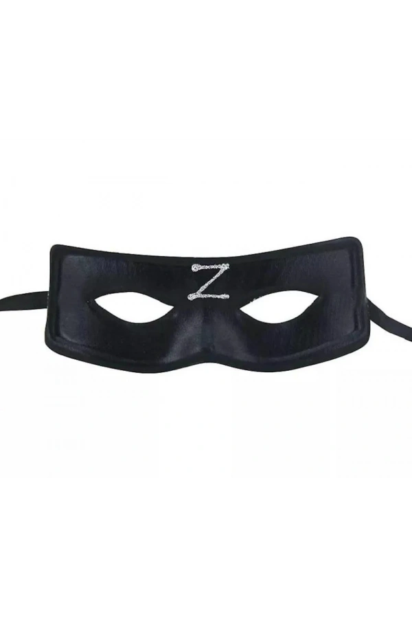 Bidebuvar Zorro Maskesi Z Baskılı Lastikli