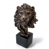 Bidebuvar 14x9 cm Polyester Aslan Büstü