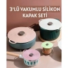 Bidebuvar 3lü Vakumlu Silikon Kapak Seti